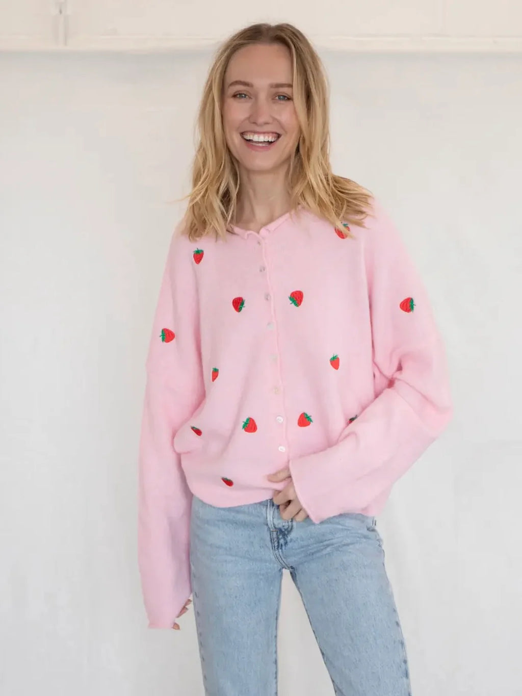 Strawberry Patch Cardigan