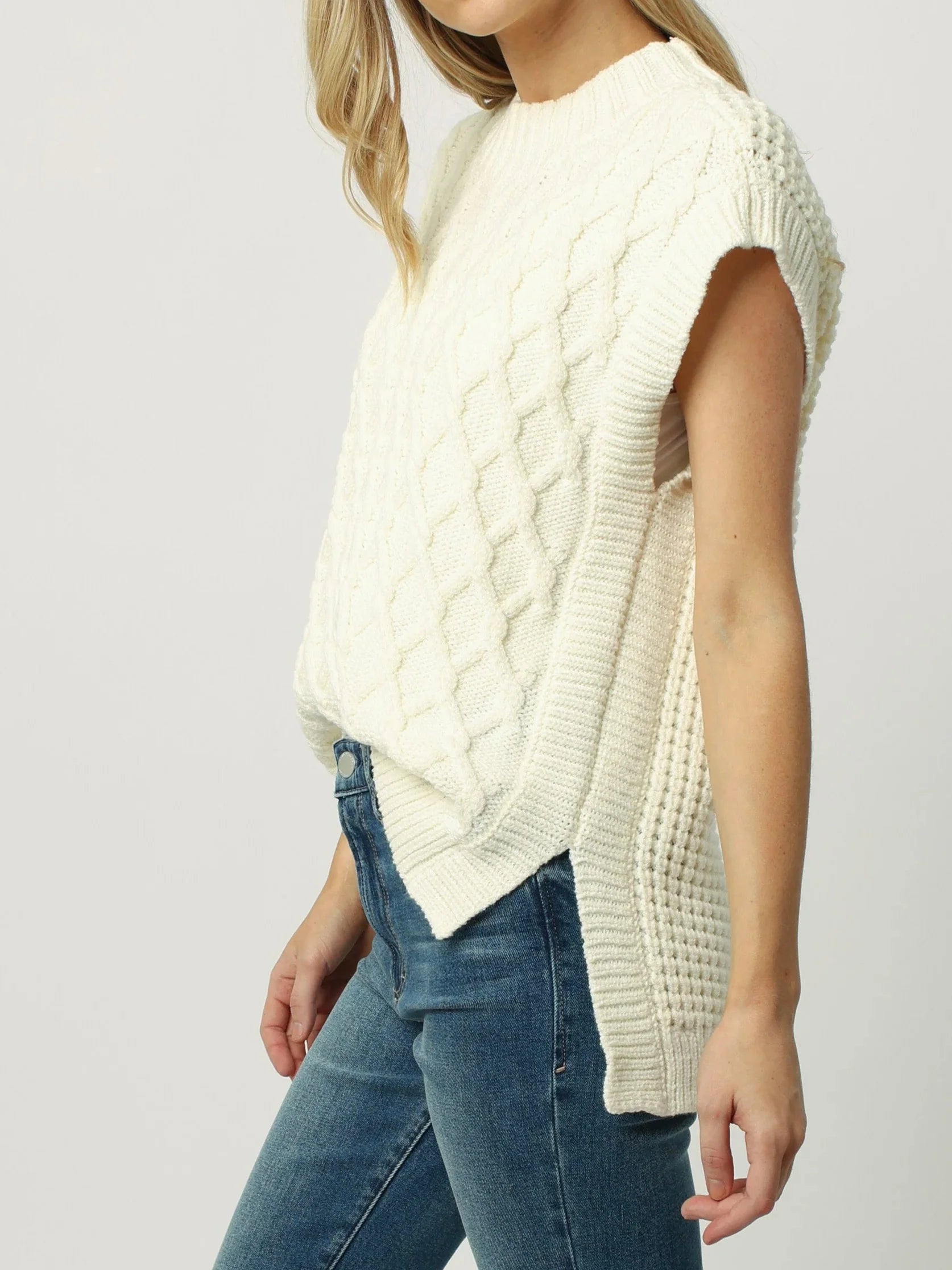 {Dear John Denim} Briana Wide Next Relaxed Fit Vest