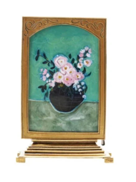 Heirloom Rectangle Flower Vase Photo Frame with Art