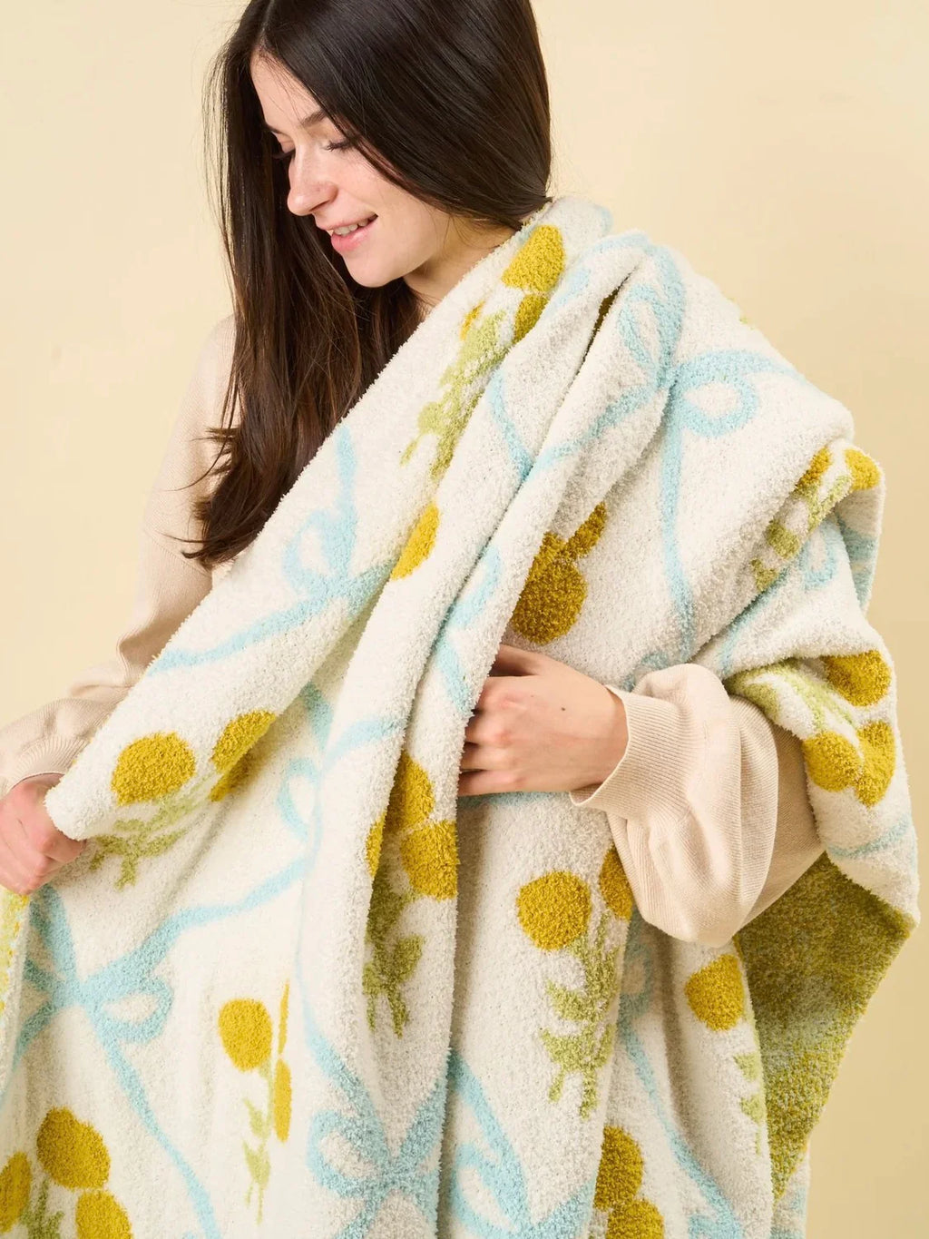 Cozy Dreams Luxe Blanket- Marigold Lane Blue