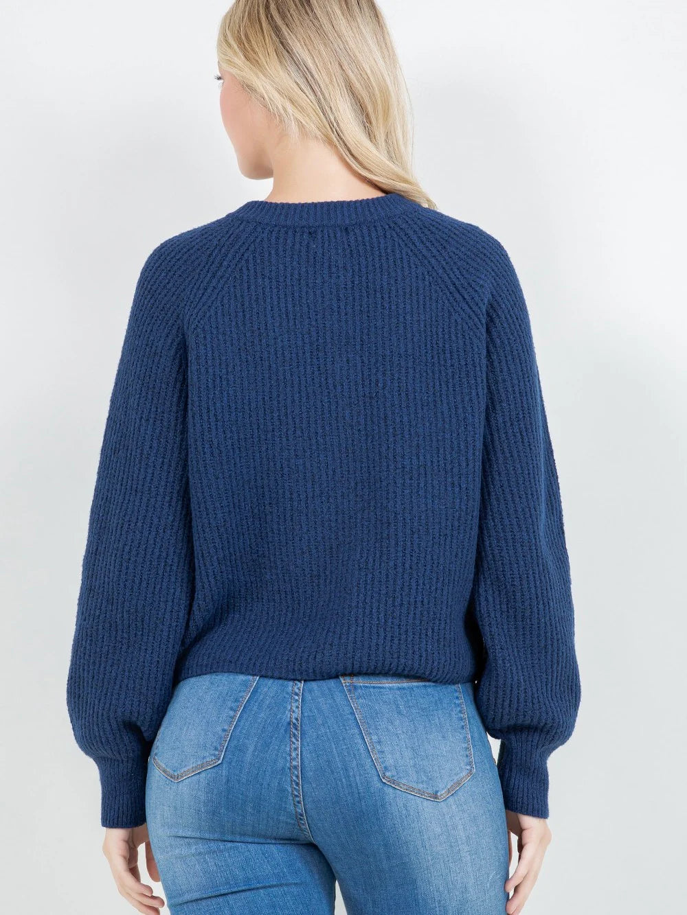 Sarah Classic Ribbed Cardigan
