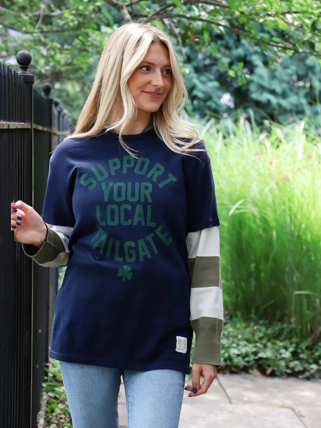 Custom Support Your Local Tailgate Tee