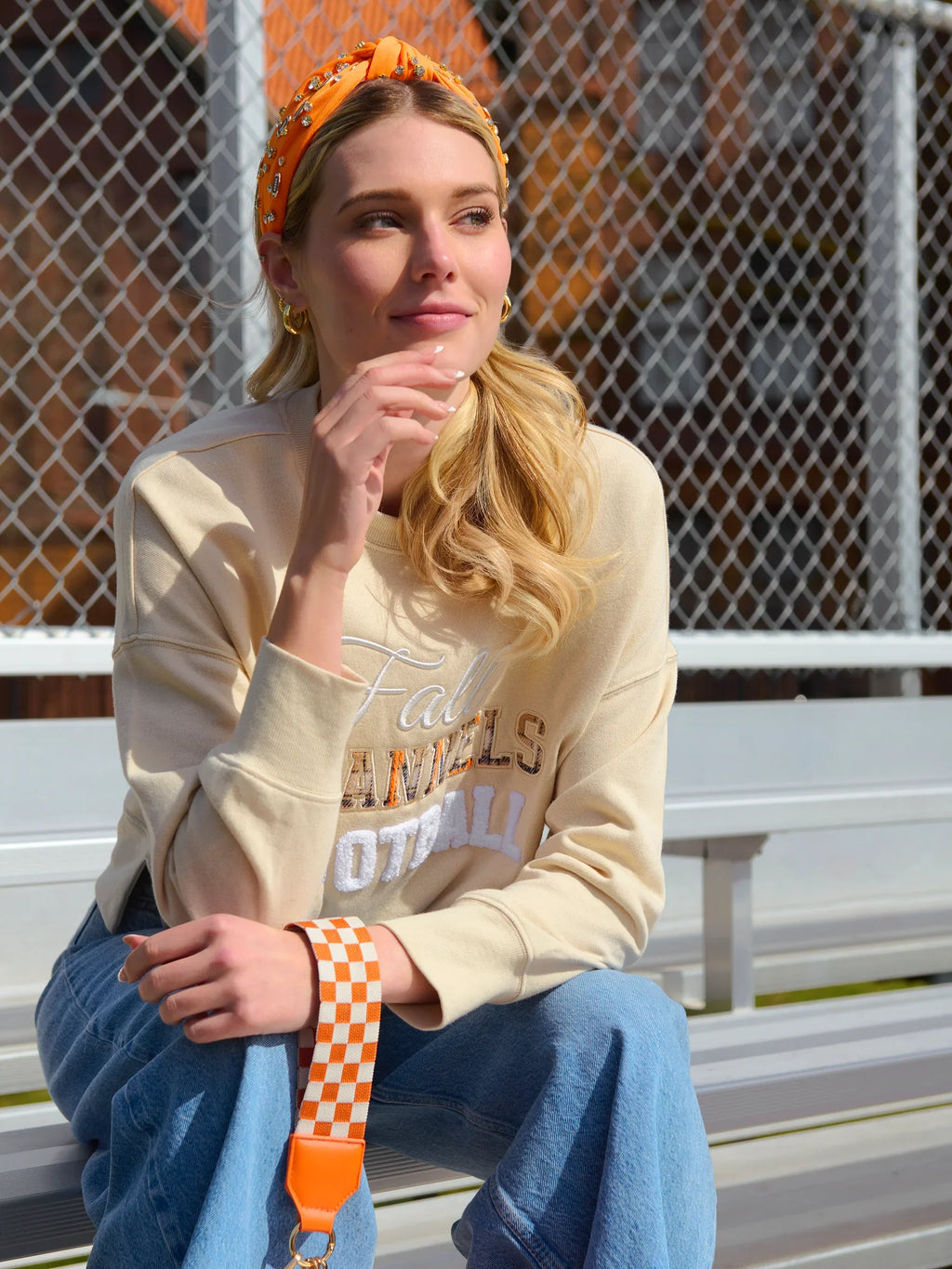 Game Day Charms Knotted Headband