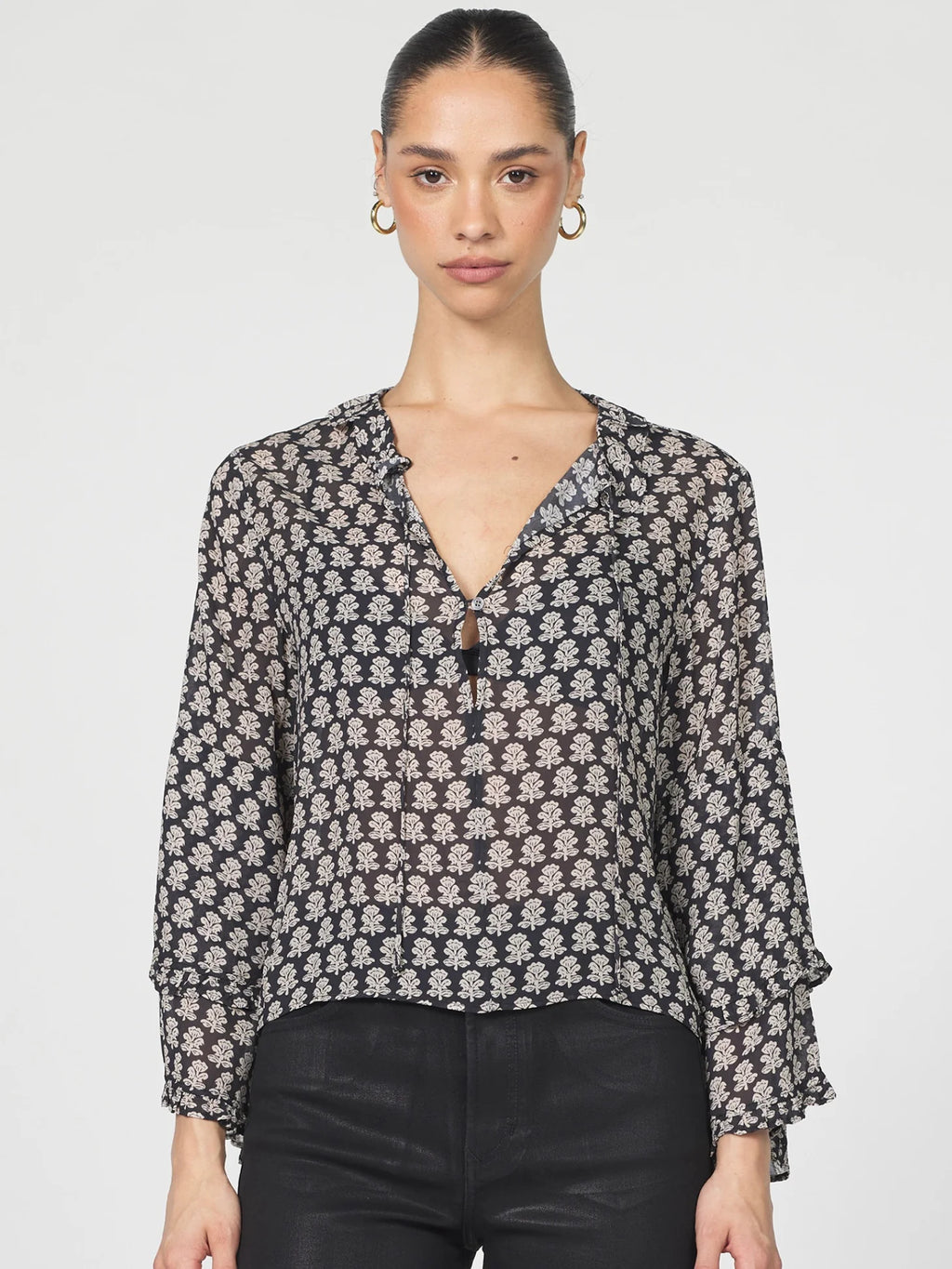 {Dear John Demin} Jacquel Top