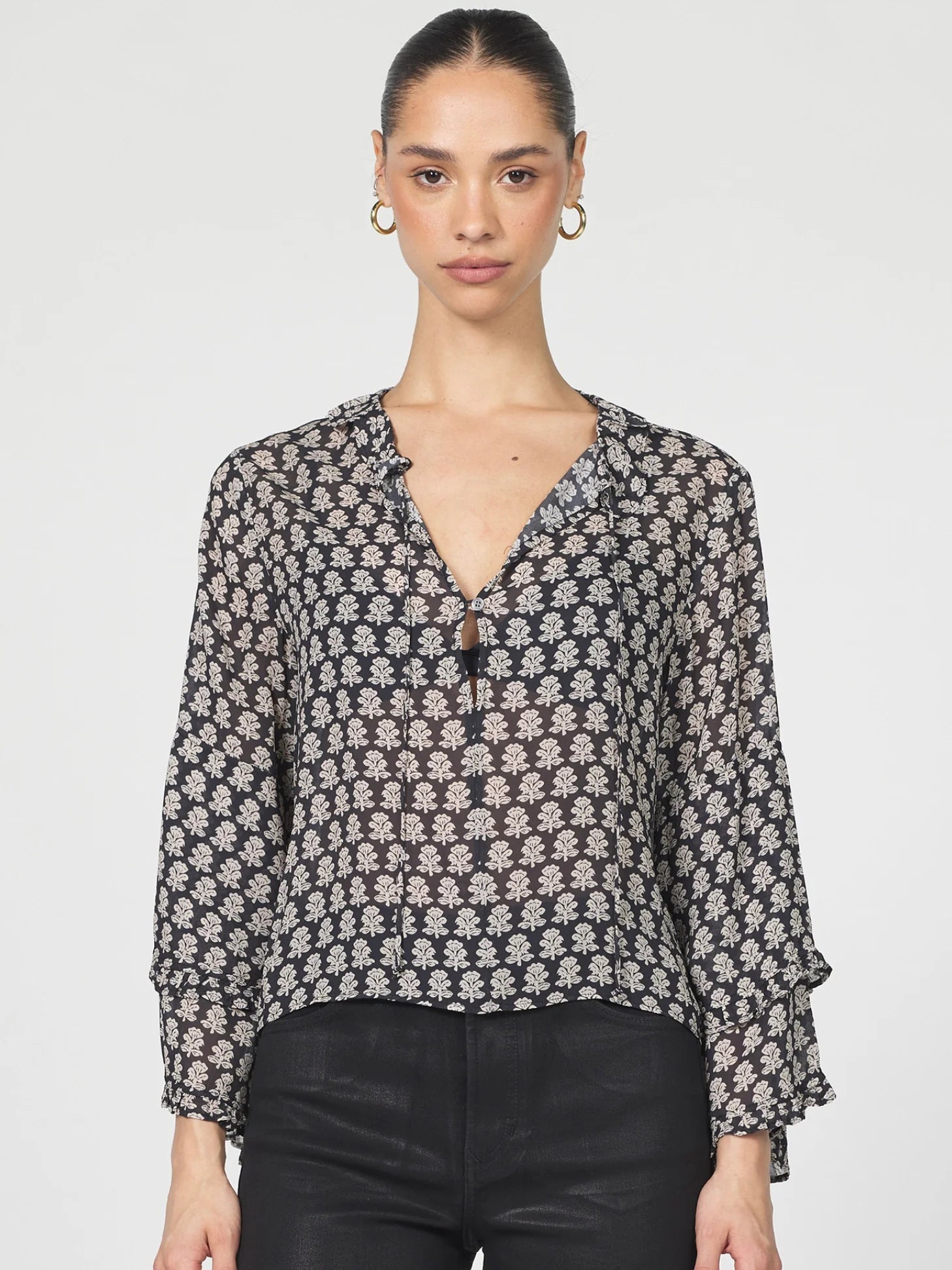 {Dear John Demin} Jacquel Top