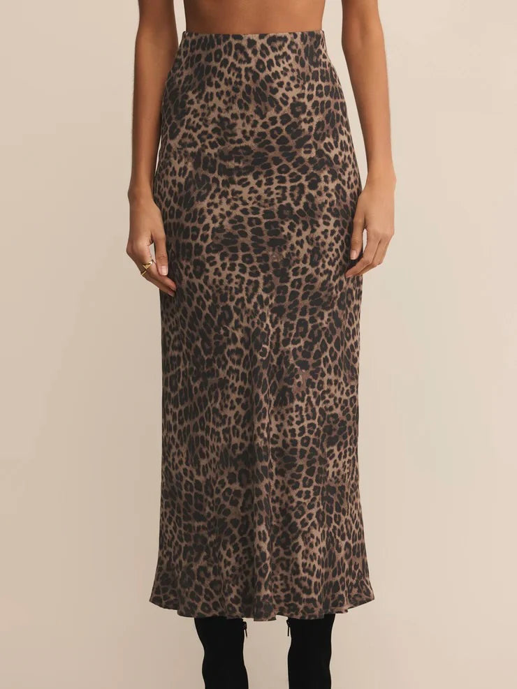 {Z Supply} Izabel Leopard Skirt
