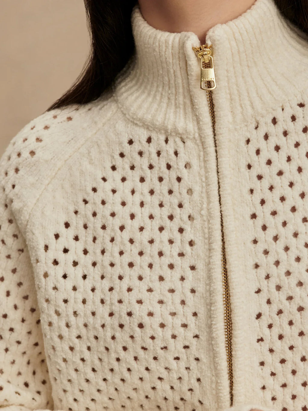 {Varley} Mandy Boucle Knit Jacket