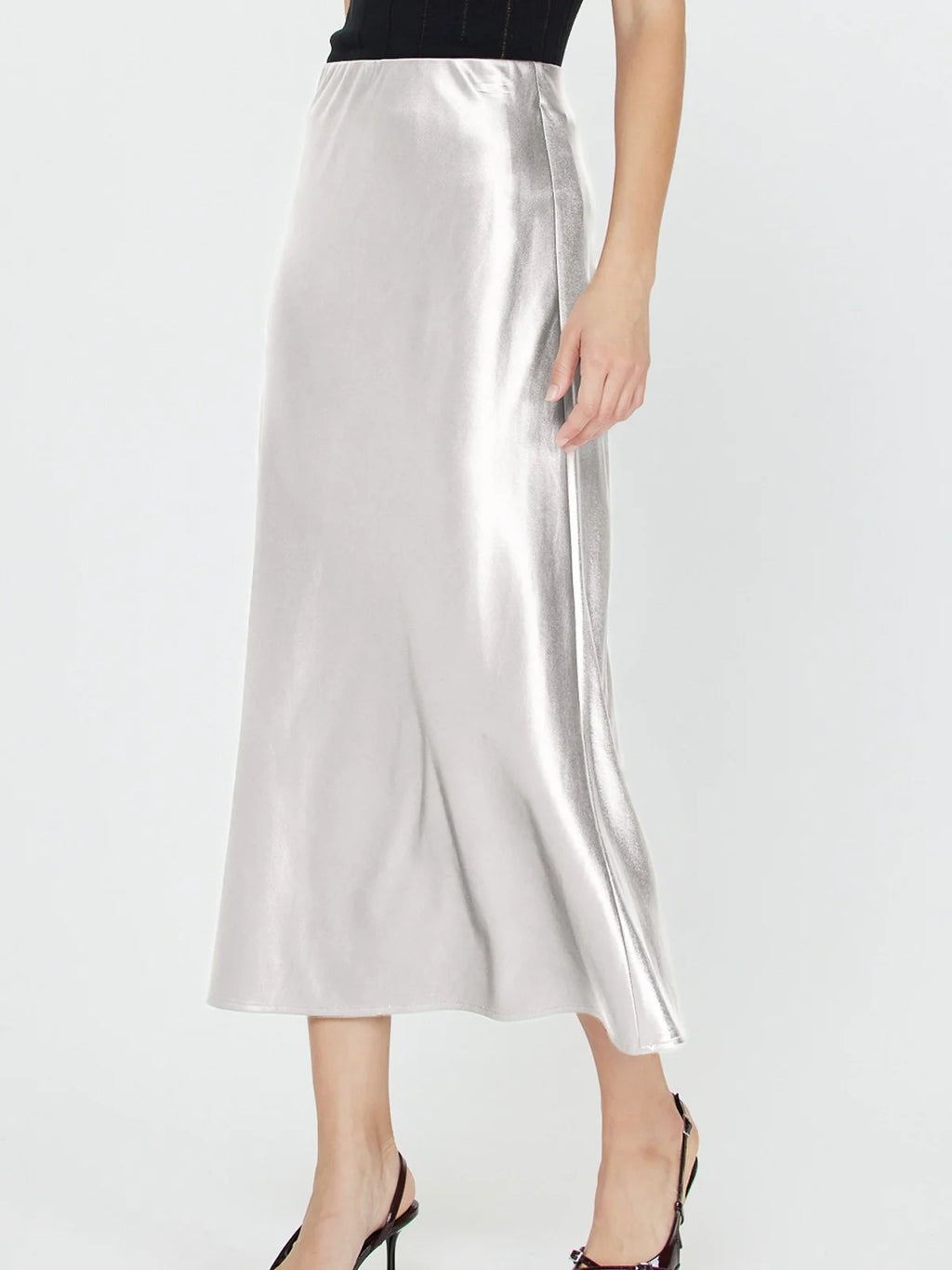 Sadie Satin Skirt