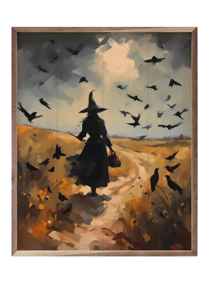Witch on Path Artwork