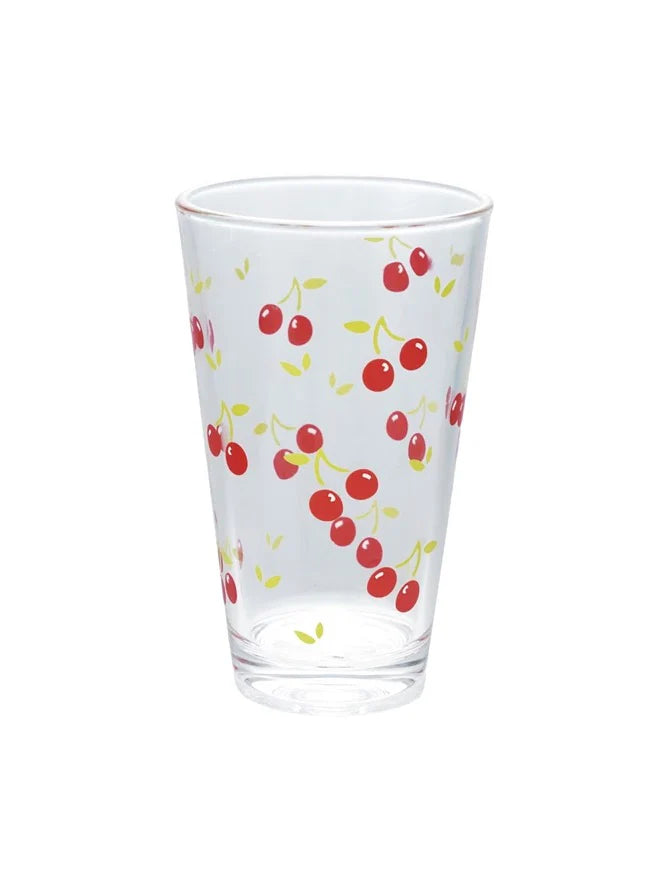 10oz. Cherries Drinking Glass