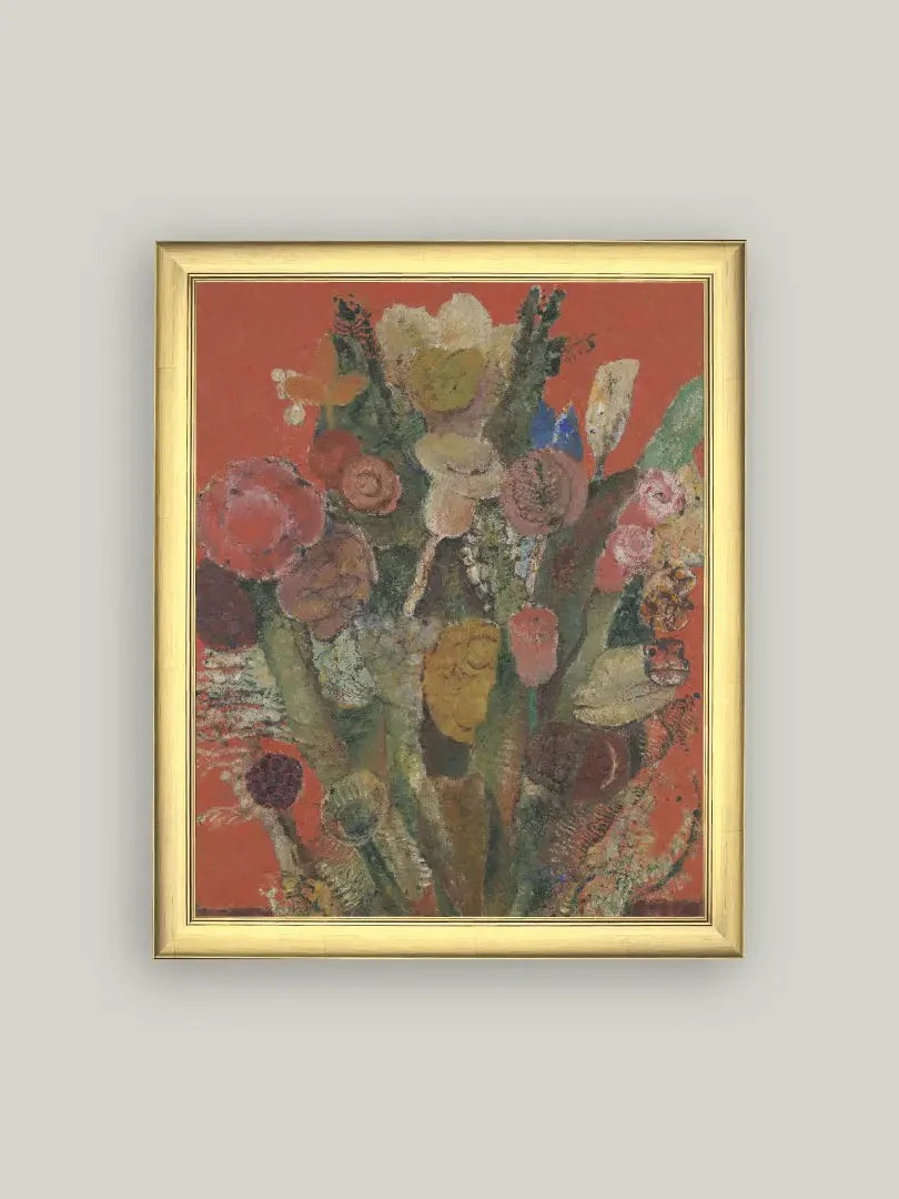 Eccentric Bouquet Framed Art