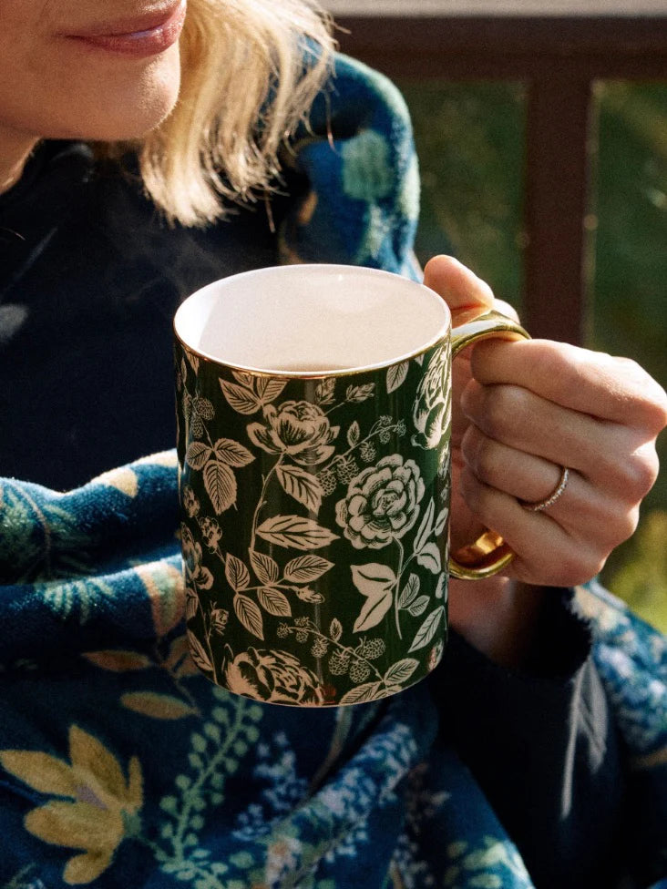 English Rose Porcelain Mug