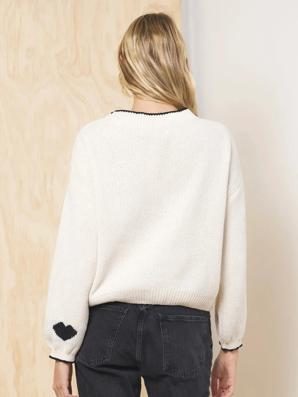 "Take Me To Paris" Jacquard Sweater