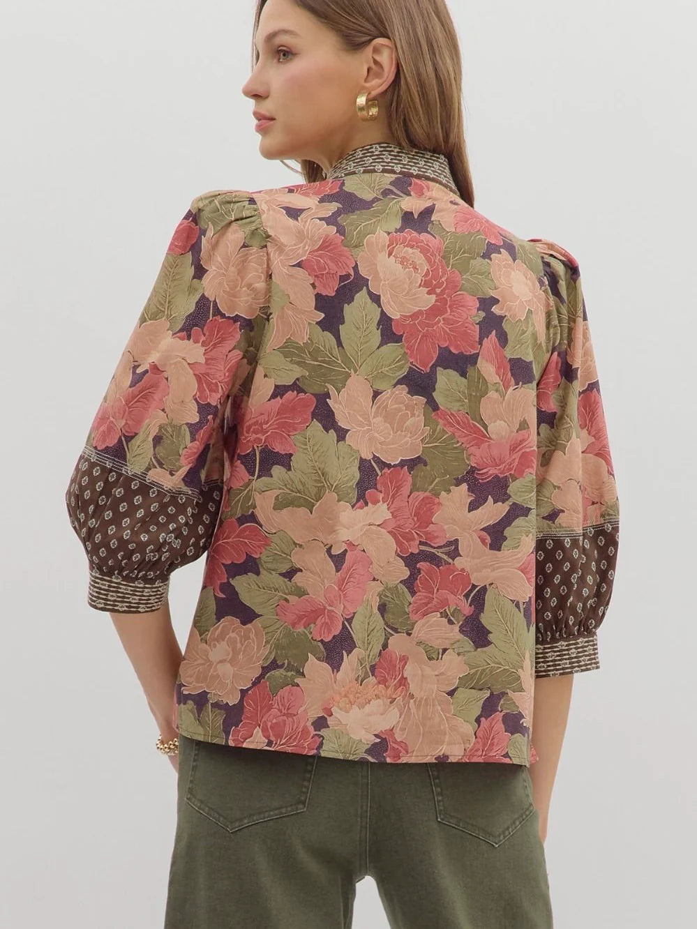 Falling Autumn Leaves Top
