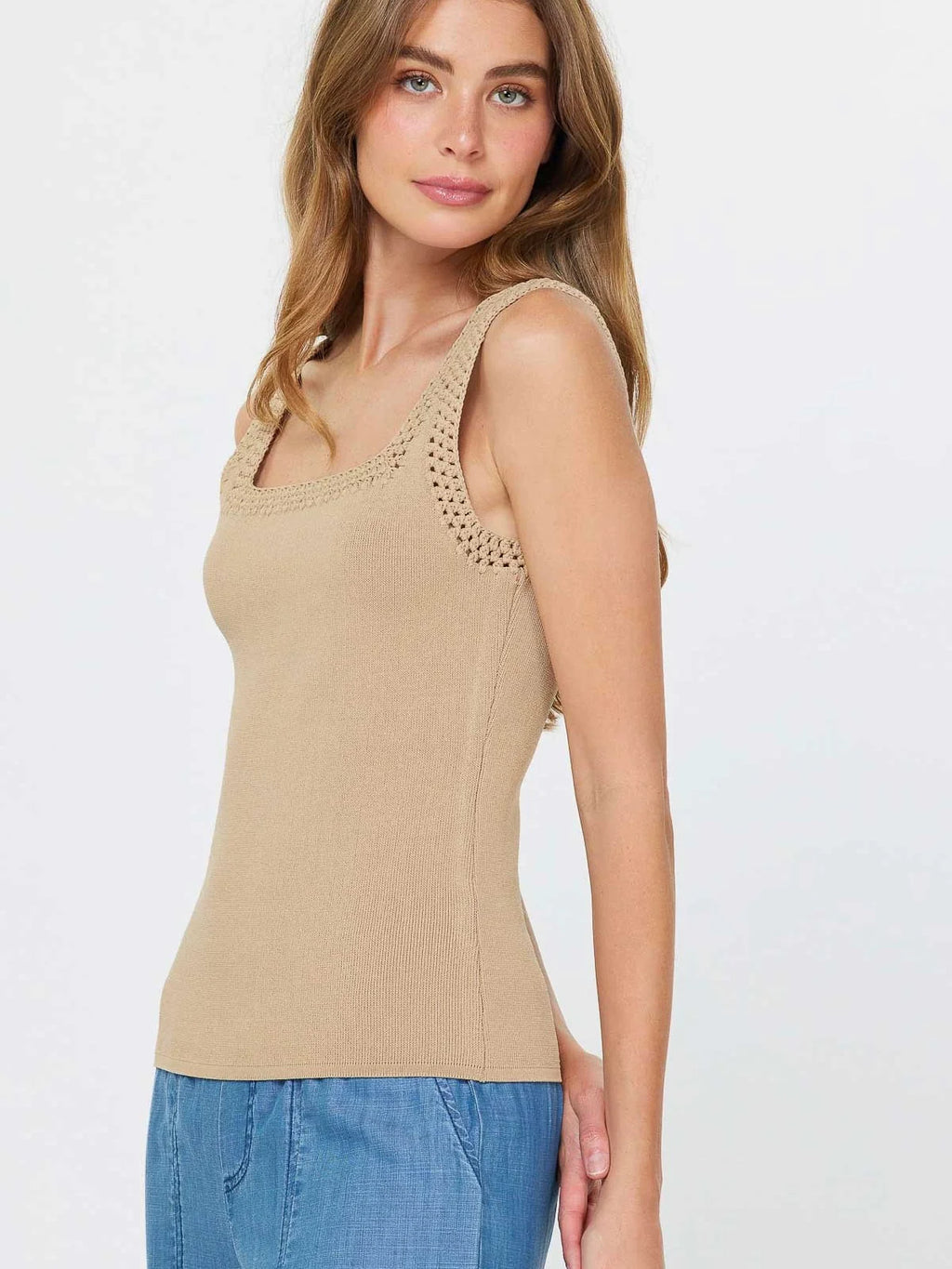 Cyndi Sweater Tank Top