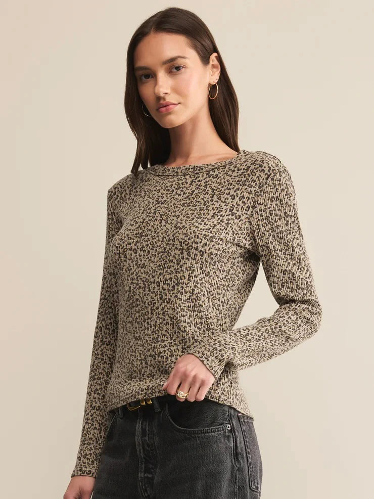 {Z Supply} Arlet Animal Mini Thermal Top