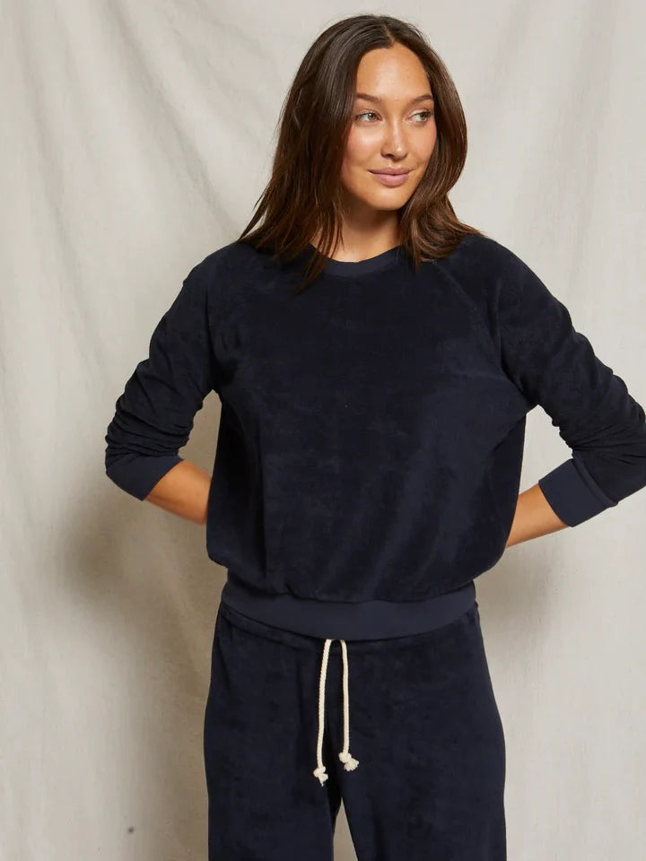 {perfectwhitetee} Saylor Loop Terry Sweatshirt