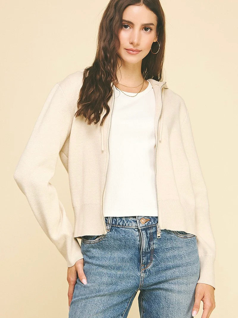 Cameron Zip Up Sweater