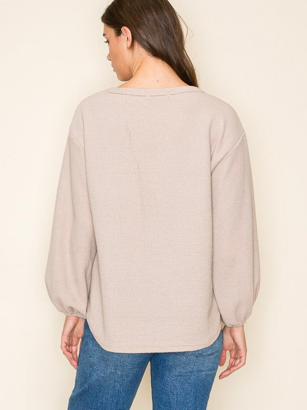 Kendra Cloud Knit Top