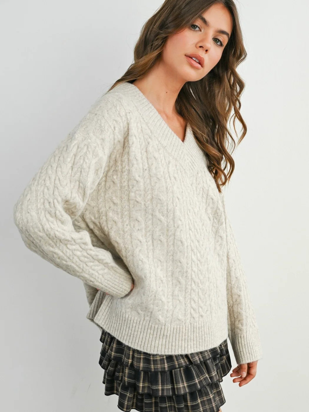 Tonya Cable Sweater