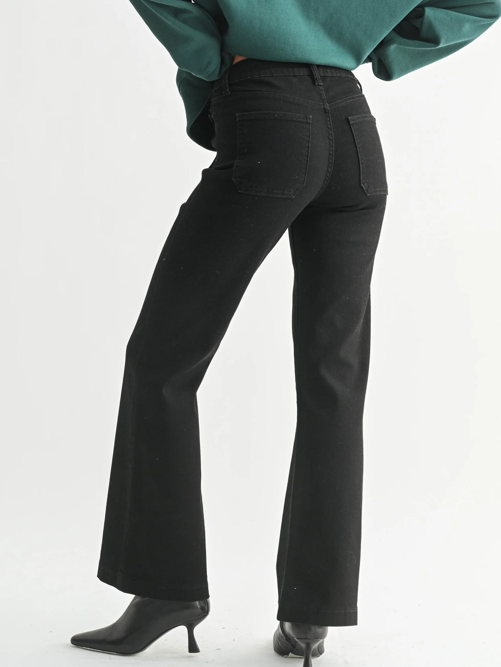 Just USA Jeans : Mini Patch Pocket Flare