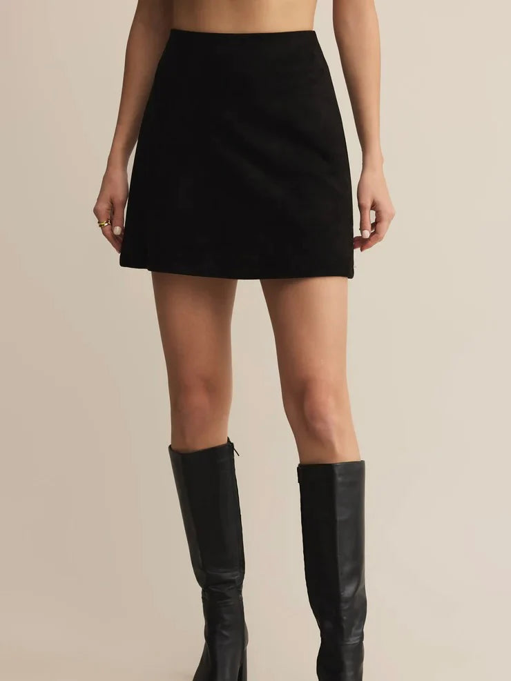 {Z Supply} Ciera Suede Mini Skirt