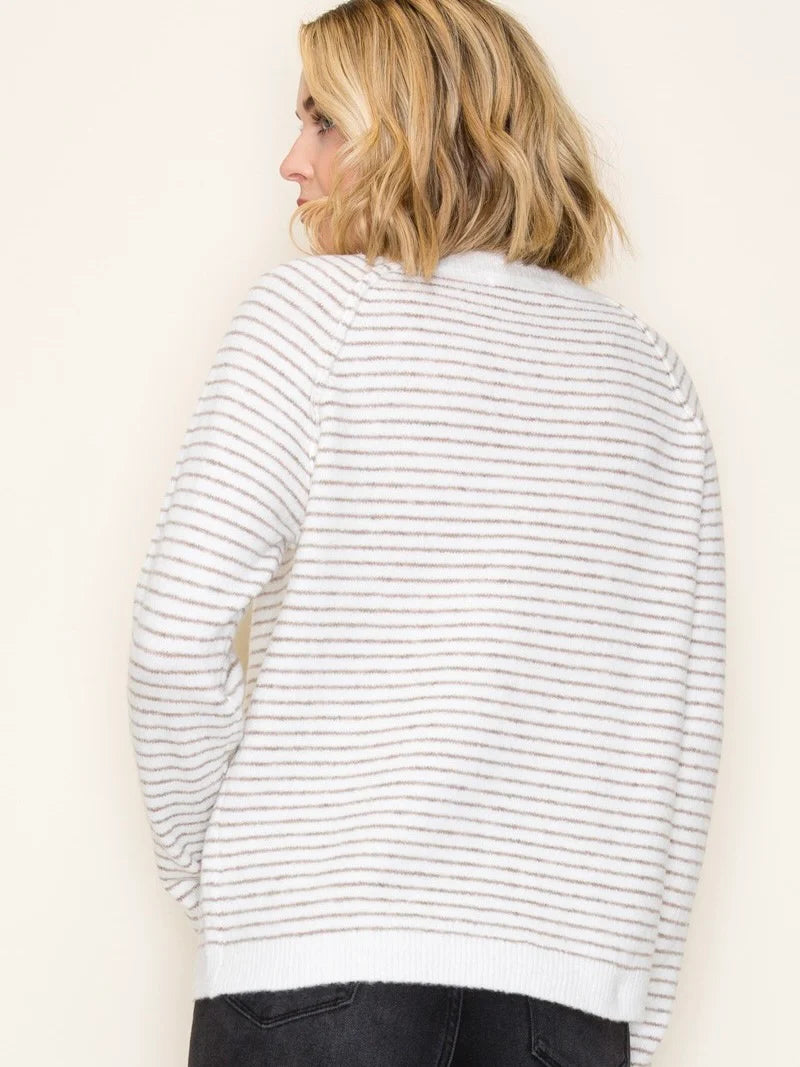 Candy Striped Pullover Sweater