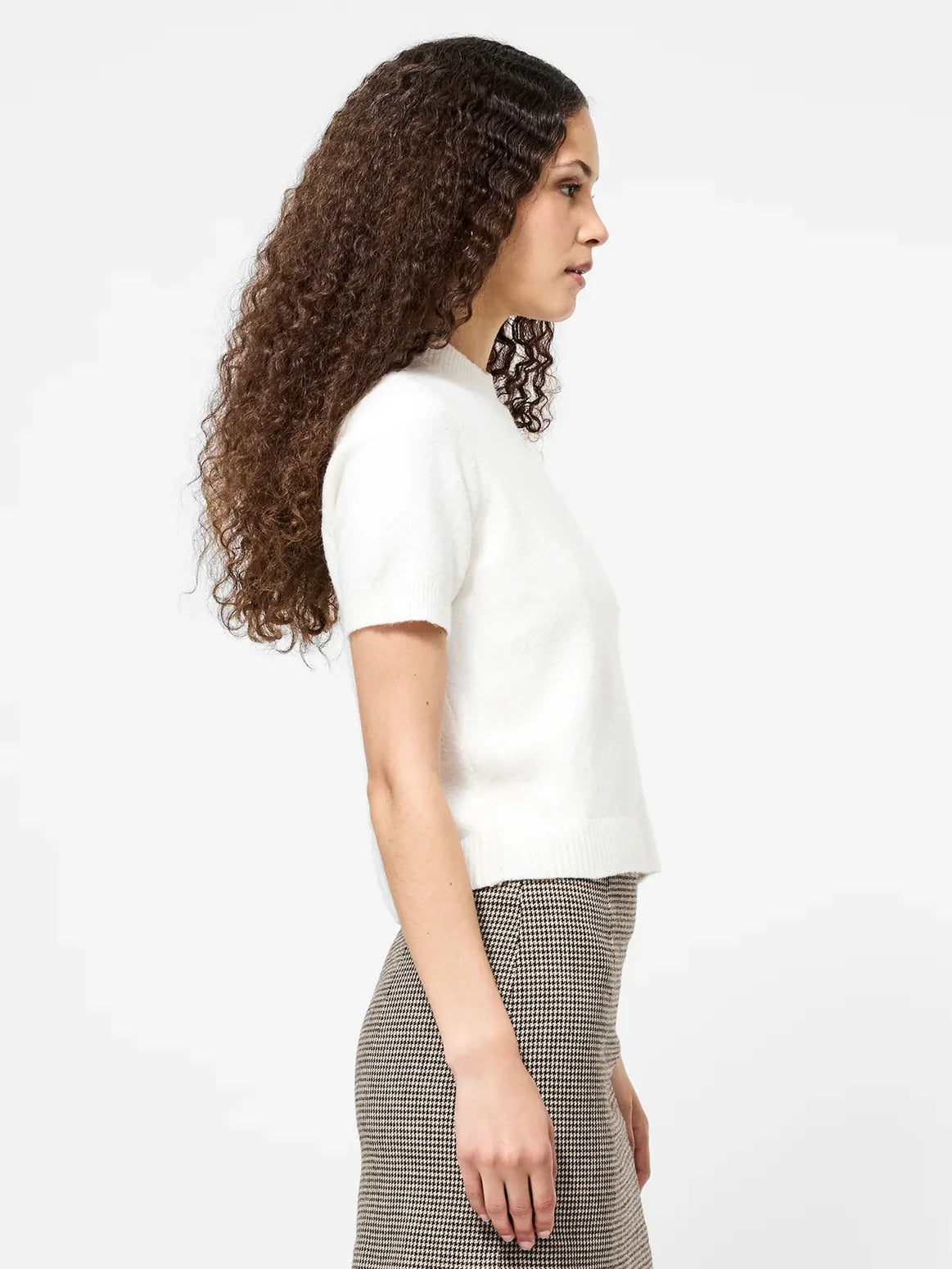 {French Connection} Vhari Knit Mock Neck Top