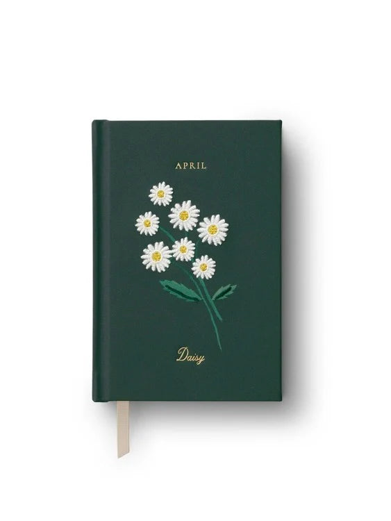 Birth Month Mini Embroidered Journal