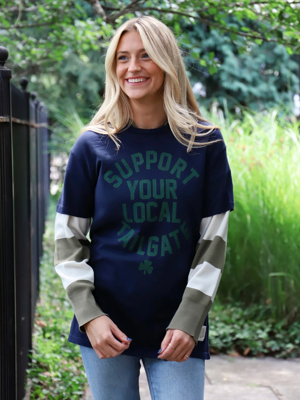 Custom Support Your Local Tailgate Tee