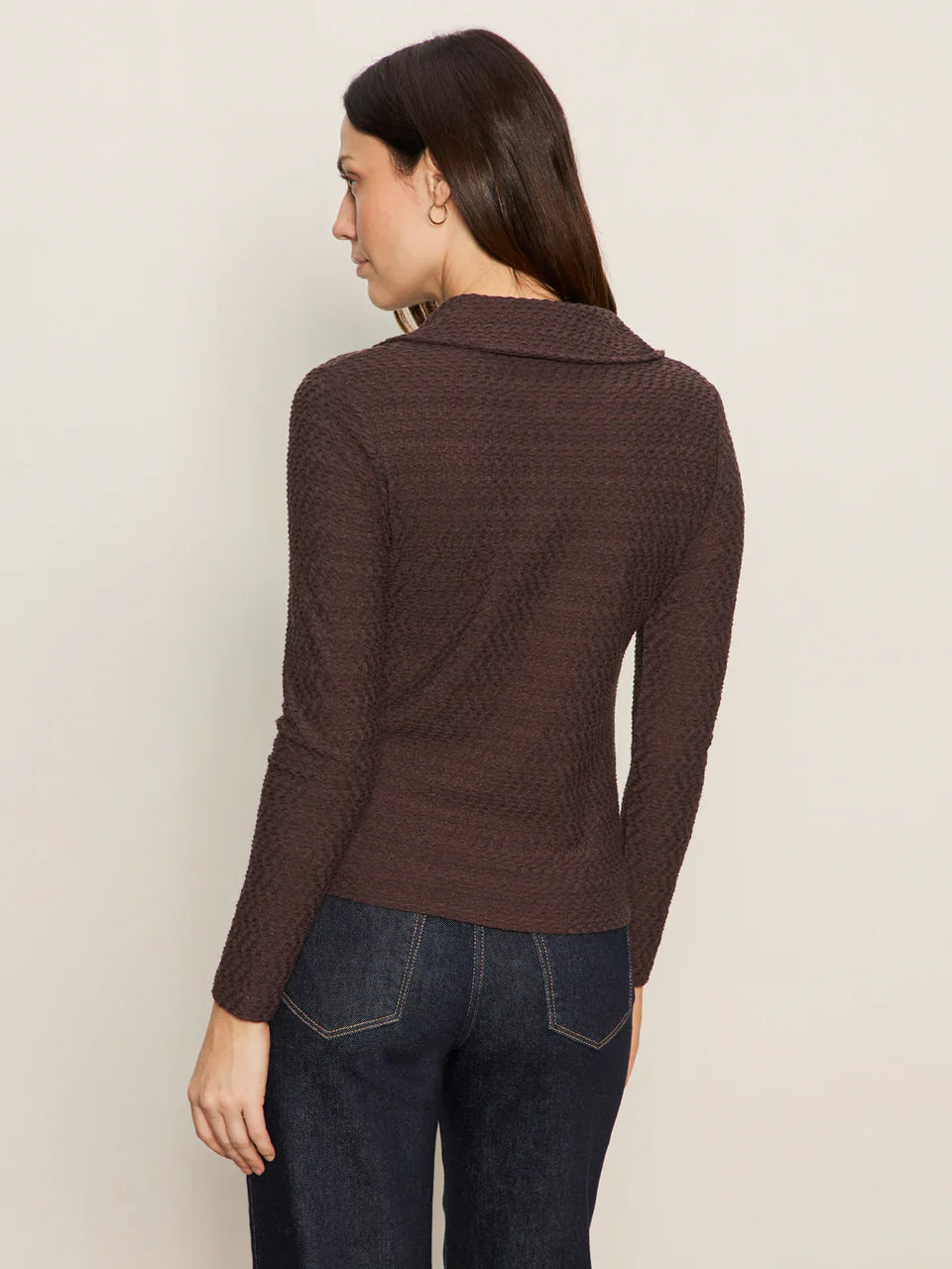 {Sanctuary} Textured Knit Dreamgirl Top