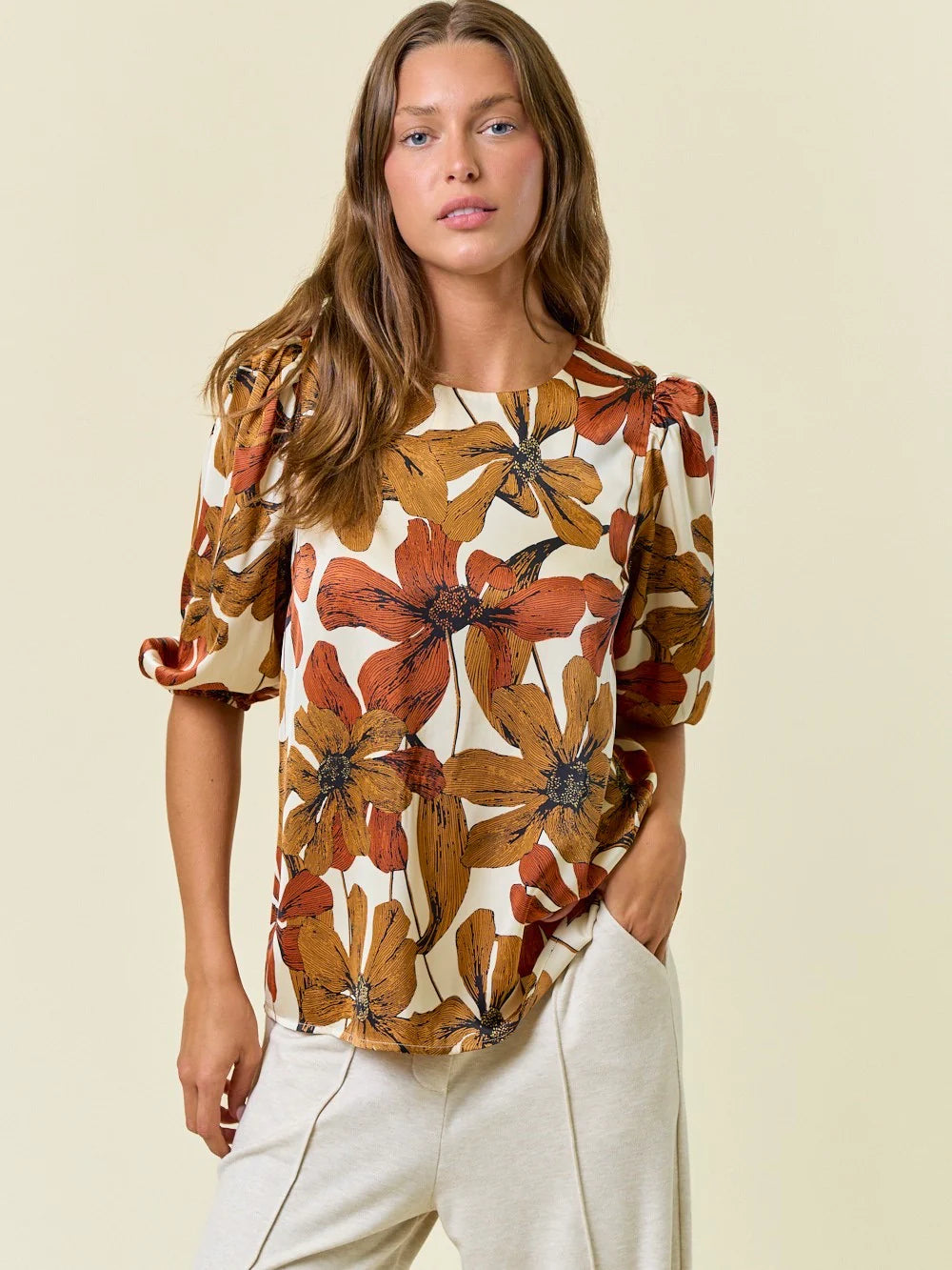 Fabian Floral Printed Blouse