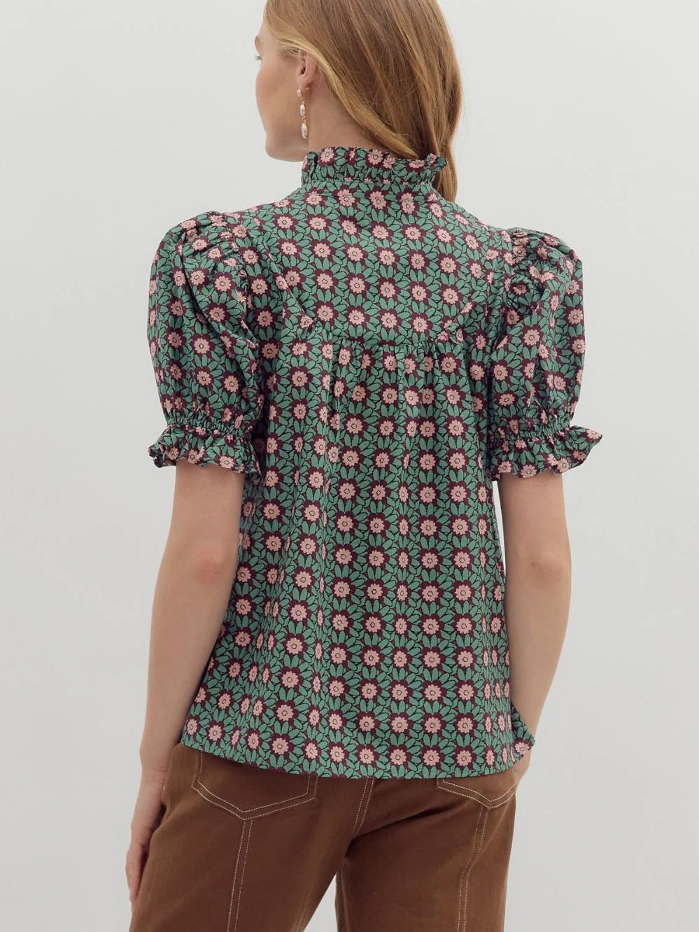 Charlotte Puff Sleeve Top