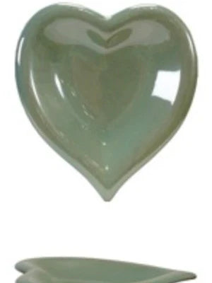 Stoneware 7x6 Heart Dish