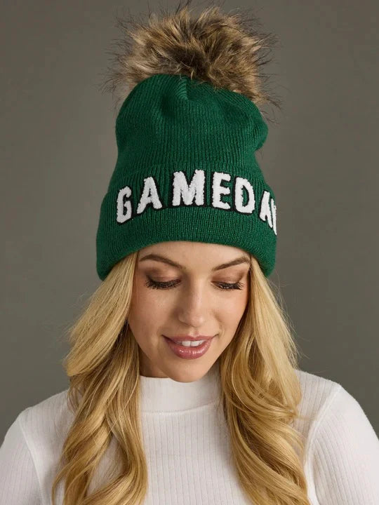 Game Day Pom Pom Hat