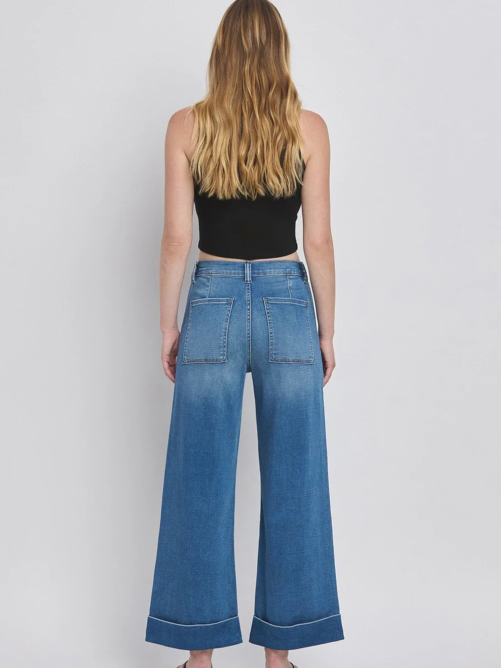Vervet : Super Soft Baggy Wide Leg Jean