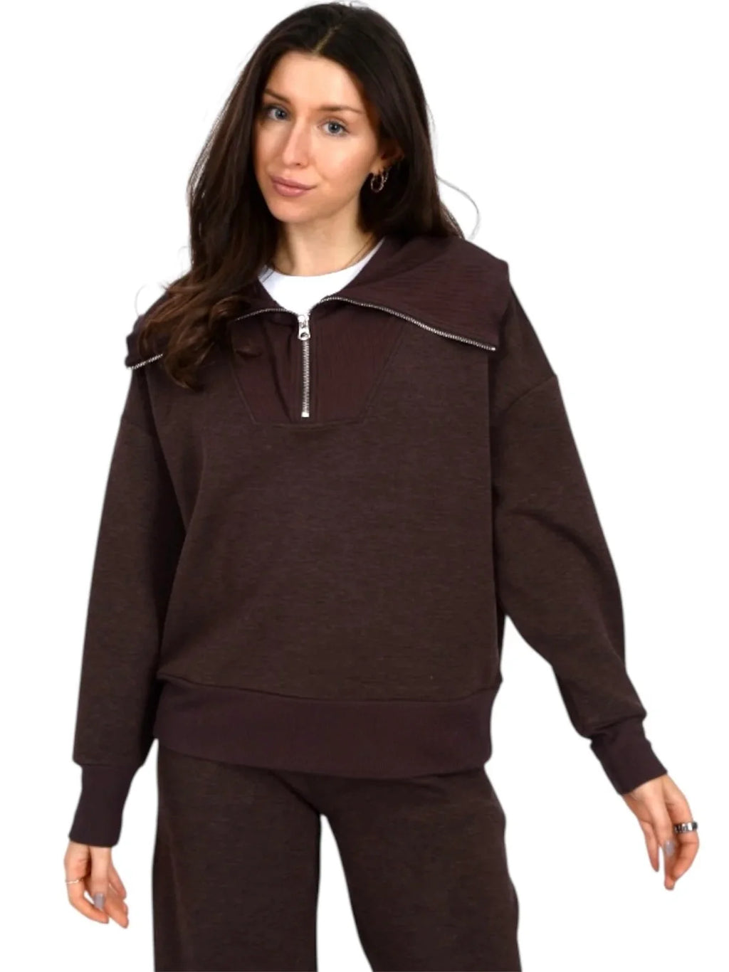 Mel Soft Knit Half Zip Pullover