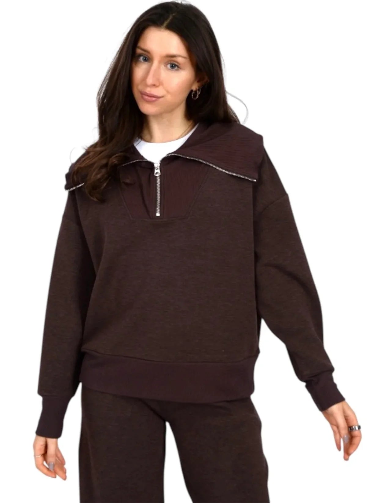 Mel Soft Knit Half Zip Pullover