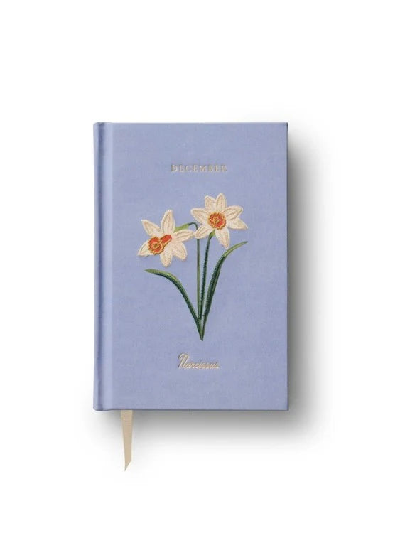 Birth Month Mini Embroidered Journal