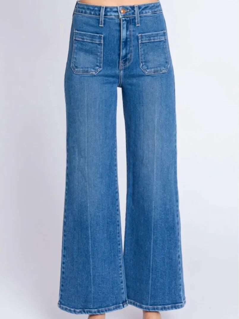 L.T.J : Sailor Front Patch Pocket Denim