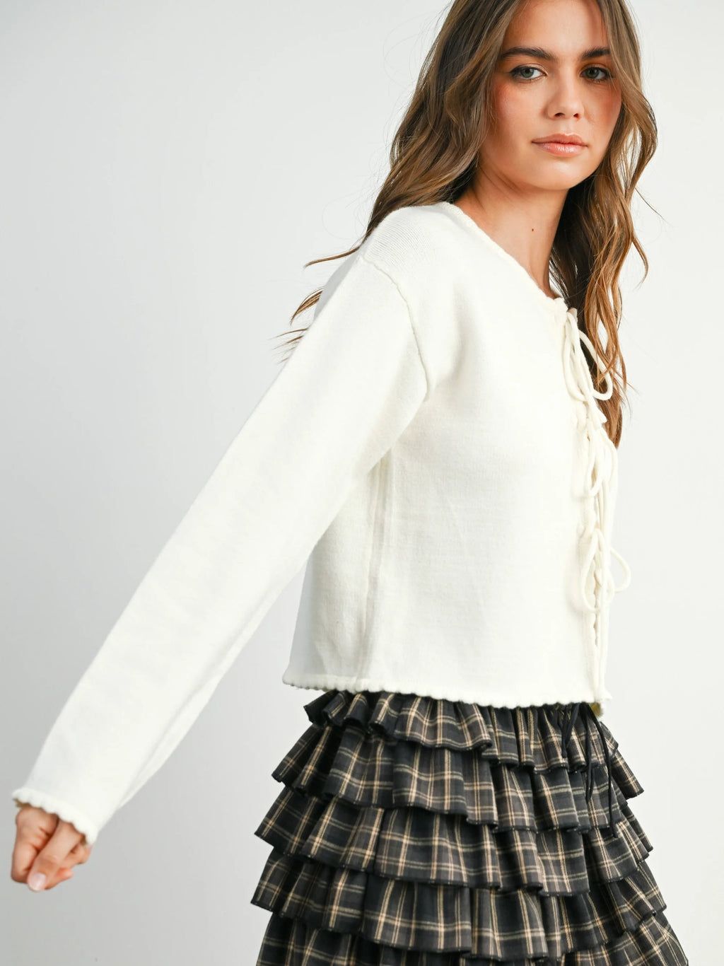 Tina Tie Front Cardigan