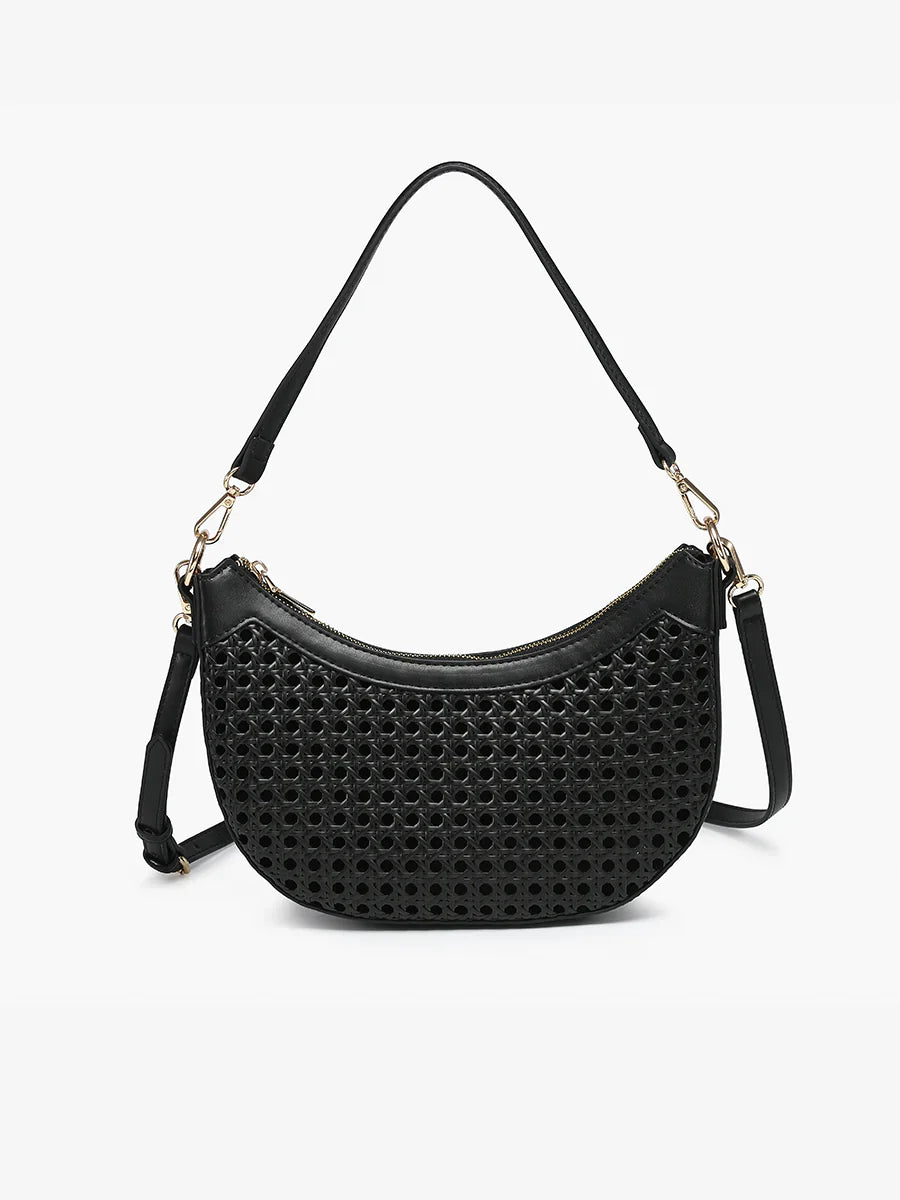 Daisy Rattan Crossbody