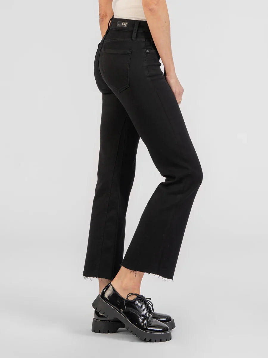 Kut Jeans : Kelsey Mid Rise Ankle Flare