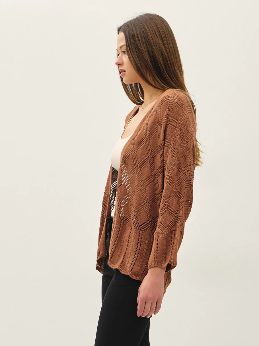 Carrie Crochet Cardigan