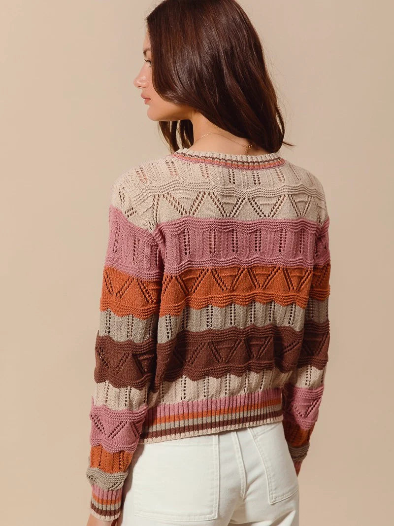 Alice Wavy Stripe Sweater