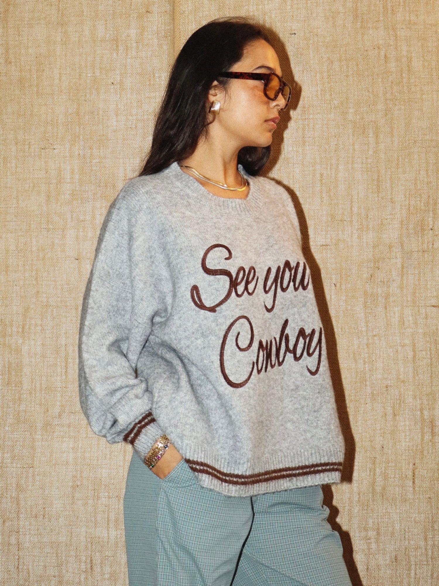 See You Cowboy Sweater