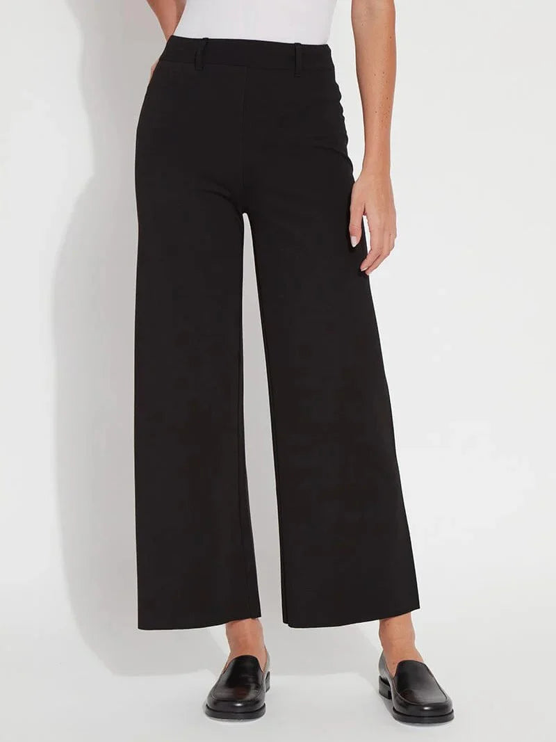 Erin High Waist Wide Leg Ponte Pant