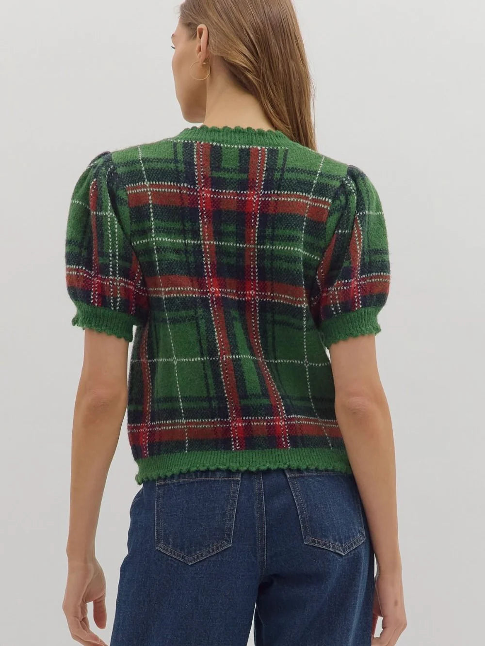 Plaid Times Cardigan