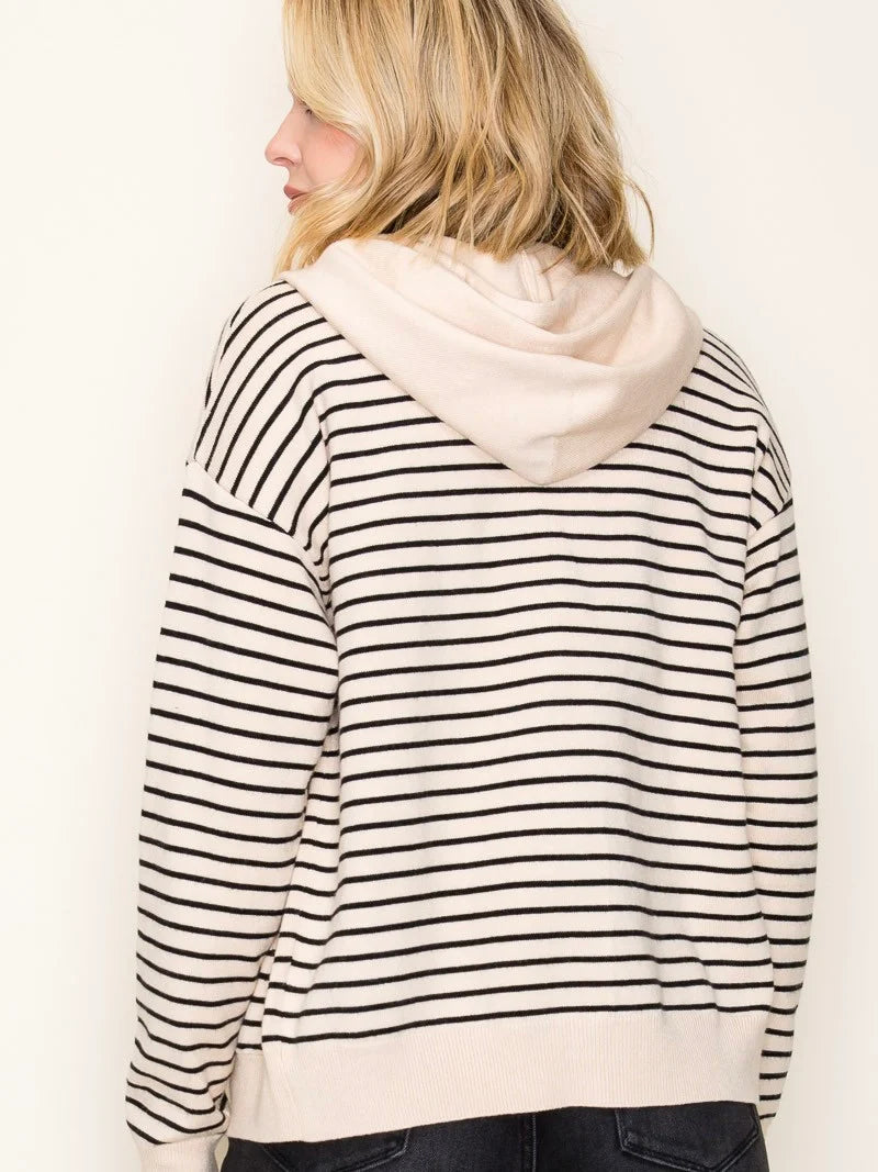 Sassie Hooded Cardigan