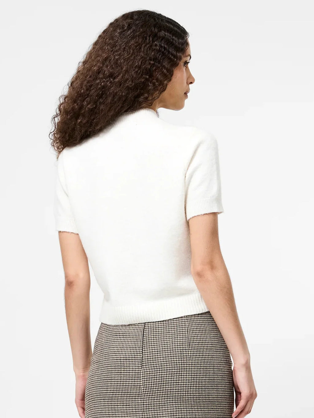 {French Connection} Vhari Knit Mock Neck Top